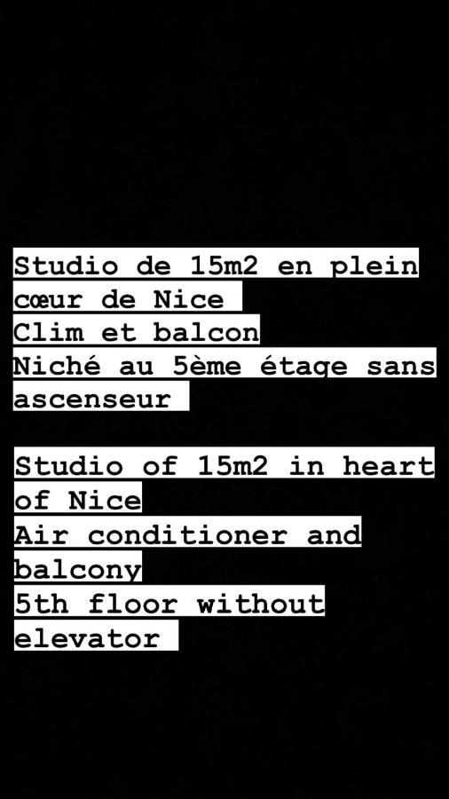 Studio Plein Coeur De Nice 24 24H 7 7J Dış mekan fotoğraf